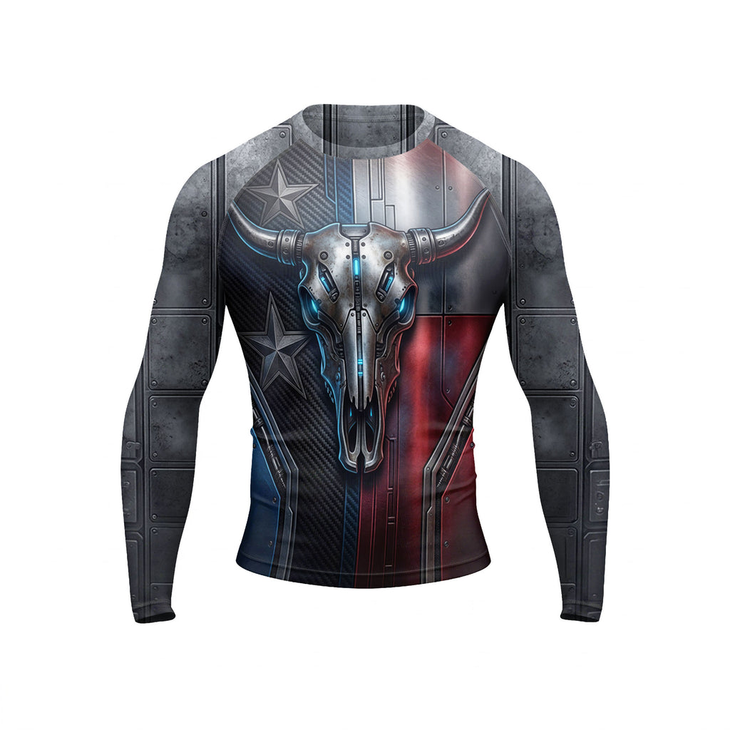 Texas Iron Grappler BJJ Rash Guard