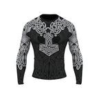 Asgardian Steel Black BJJ Rash Guard