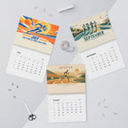Modern Abstract Sports Art Motivational Quote Running Wall Calendar