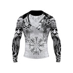 Odin’s Gaze The Fenrir & Vegvísir Guardian BJJ Rash Guard