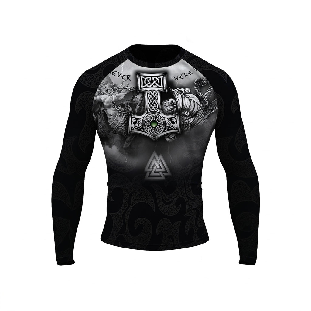 Odin’s Gaze & Thor’s Might BJJ Rash Guard