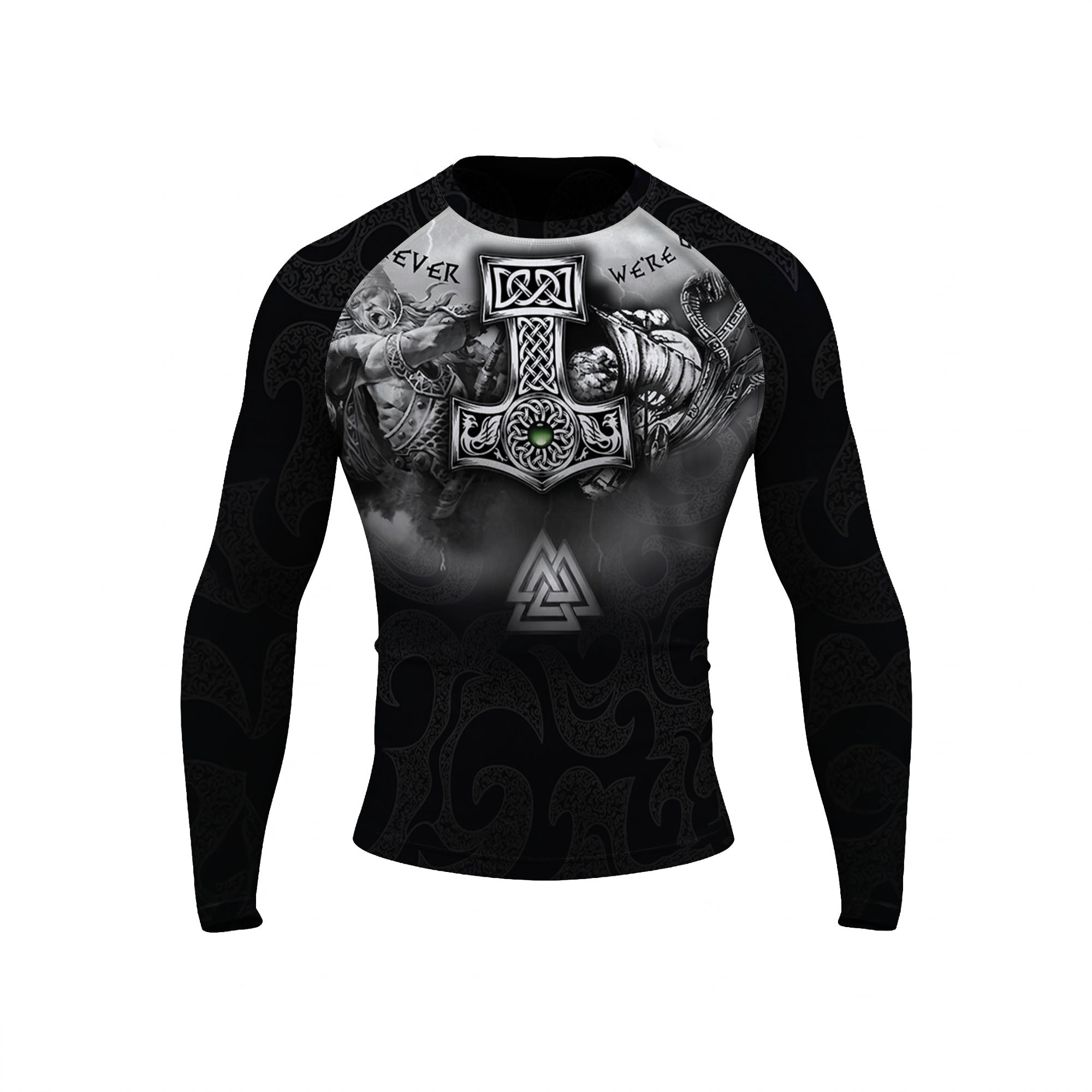 Odin’s Gaze & Thor’s Might BJJ Rash Guard