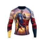 Lone Star Warrior BJJ Rash Guard