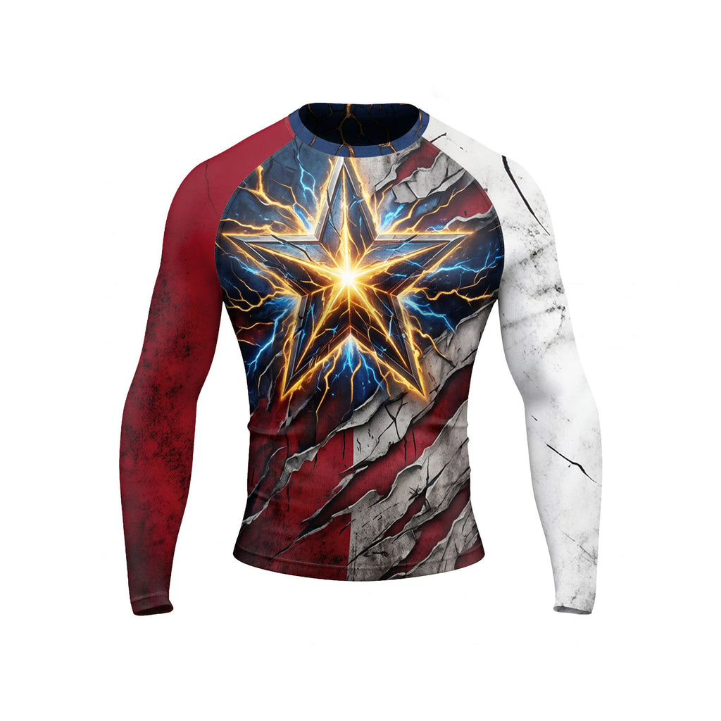 Lone Star Dominance BJJ Rash Guard