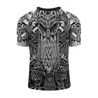 Path to Valhalla The Honored Warrior BJJ Rash Guard