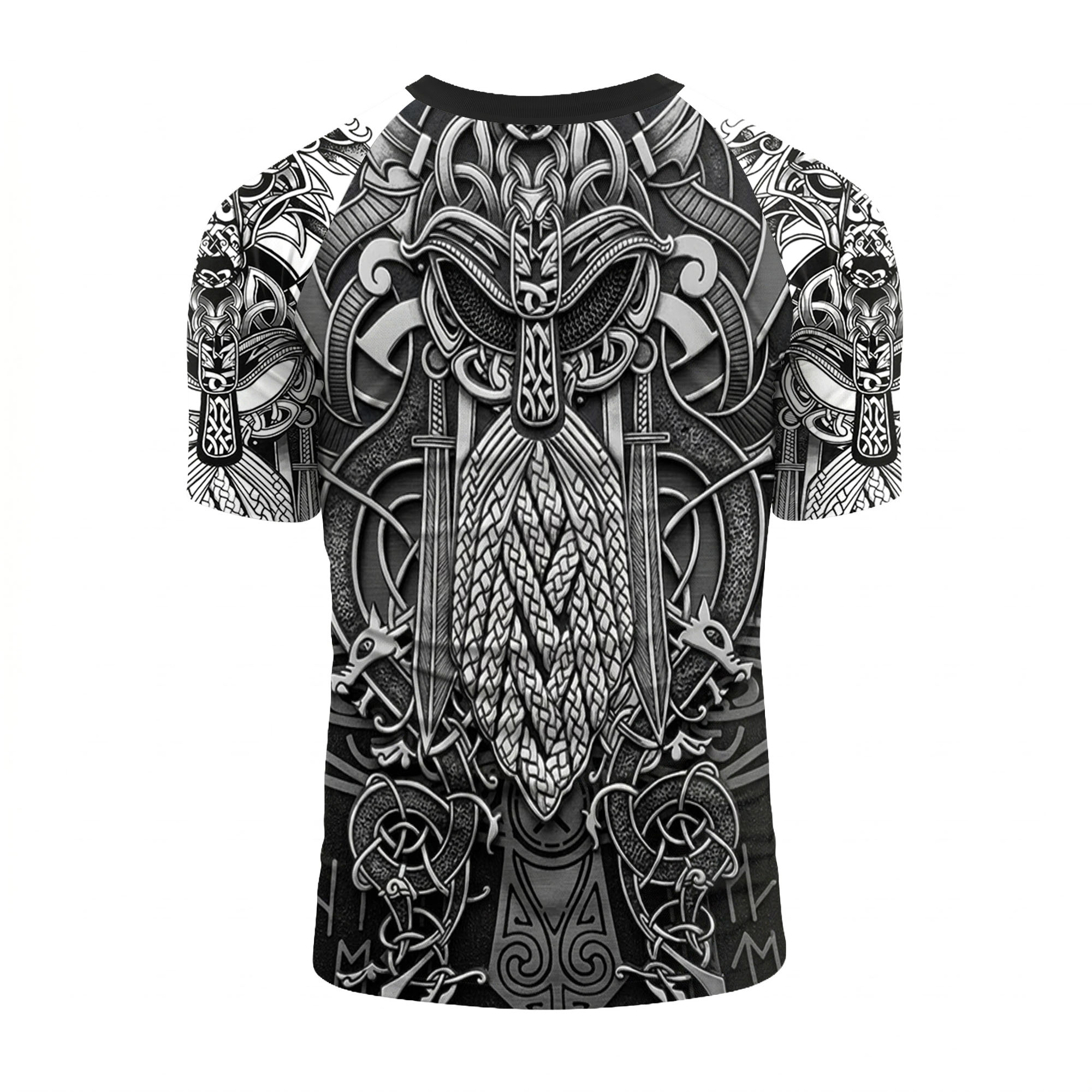 Path to Valhalla The Honored Warrior BJJ Rash Guard