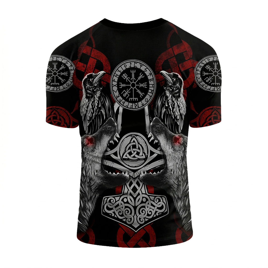 Viking Compass of Destiny BJJ Rash Guard