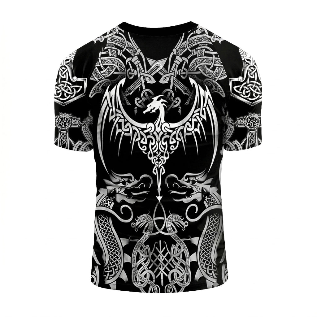 Viking Dragon BJJ Rash Guard