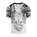 Odin’s Gaze The Fenrir & Vegvísir Guardian BJJ Rash Guard