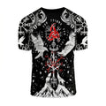 Shadows of Valhalla The Raven & Wolf BJJ Rash Guard
