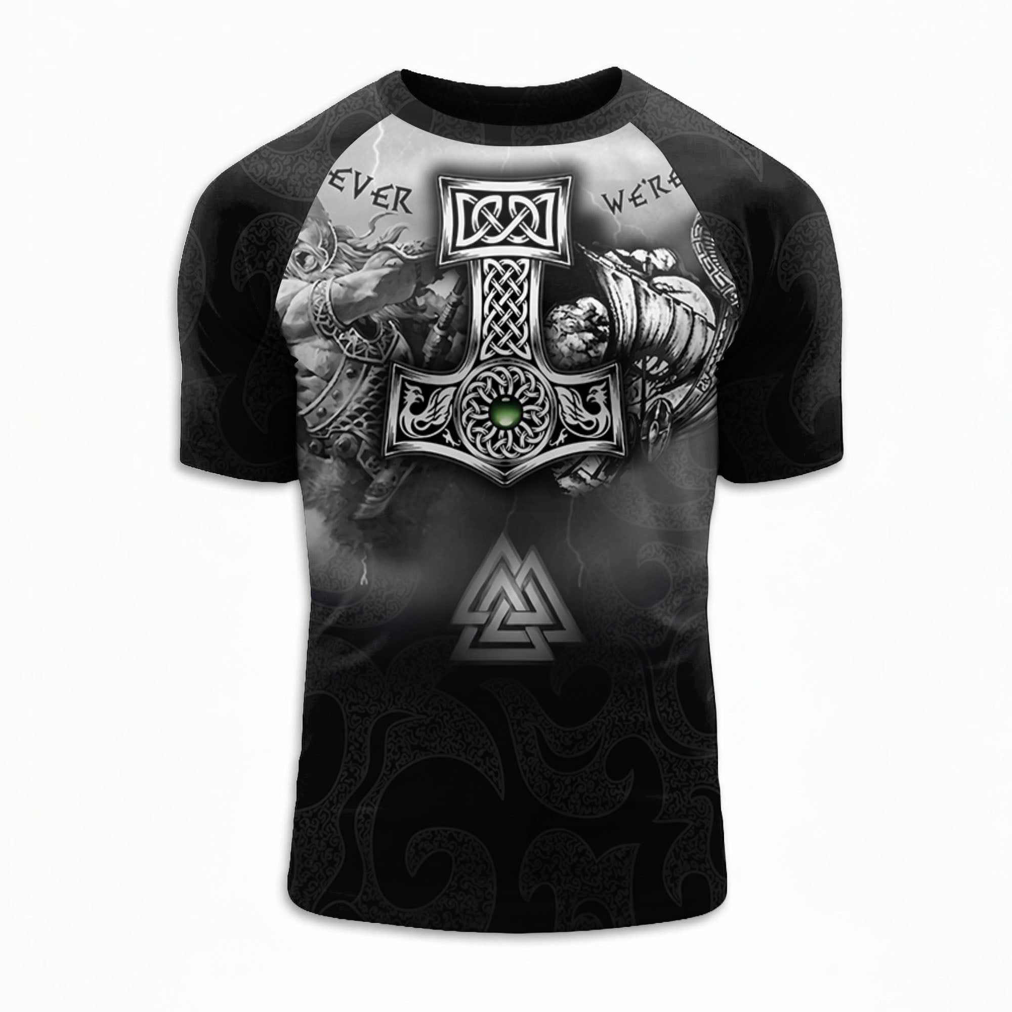 Odin’s Gaze & Thor’s Might BJJ Rash Guard