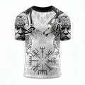 Odin’s Gaze The Fenrir & Vegvísir Guardian BJJ Rash Guard