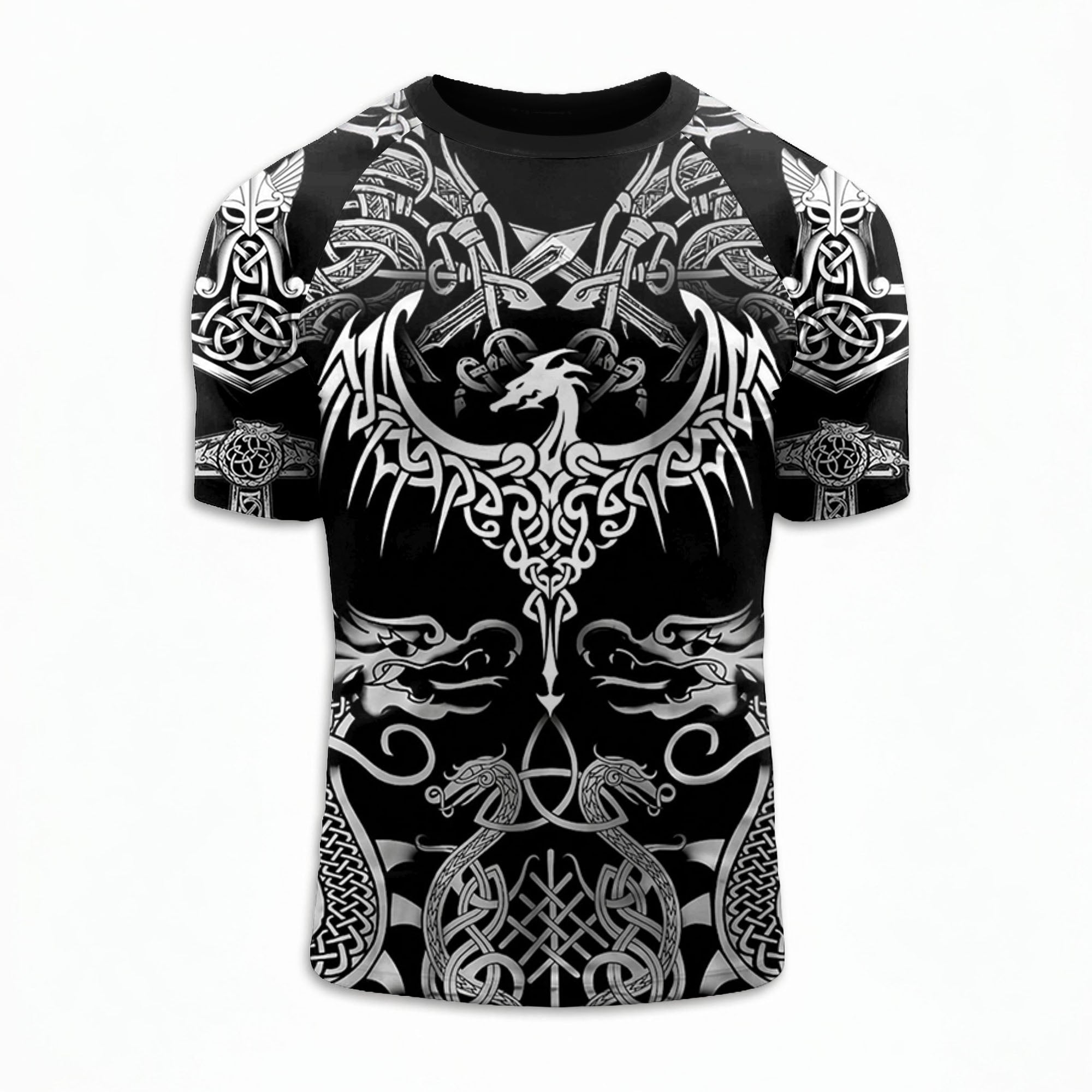 Viking Dragon BJJ Rash Guard