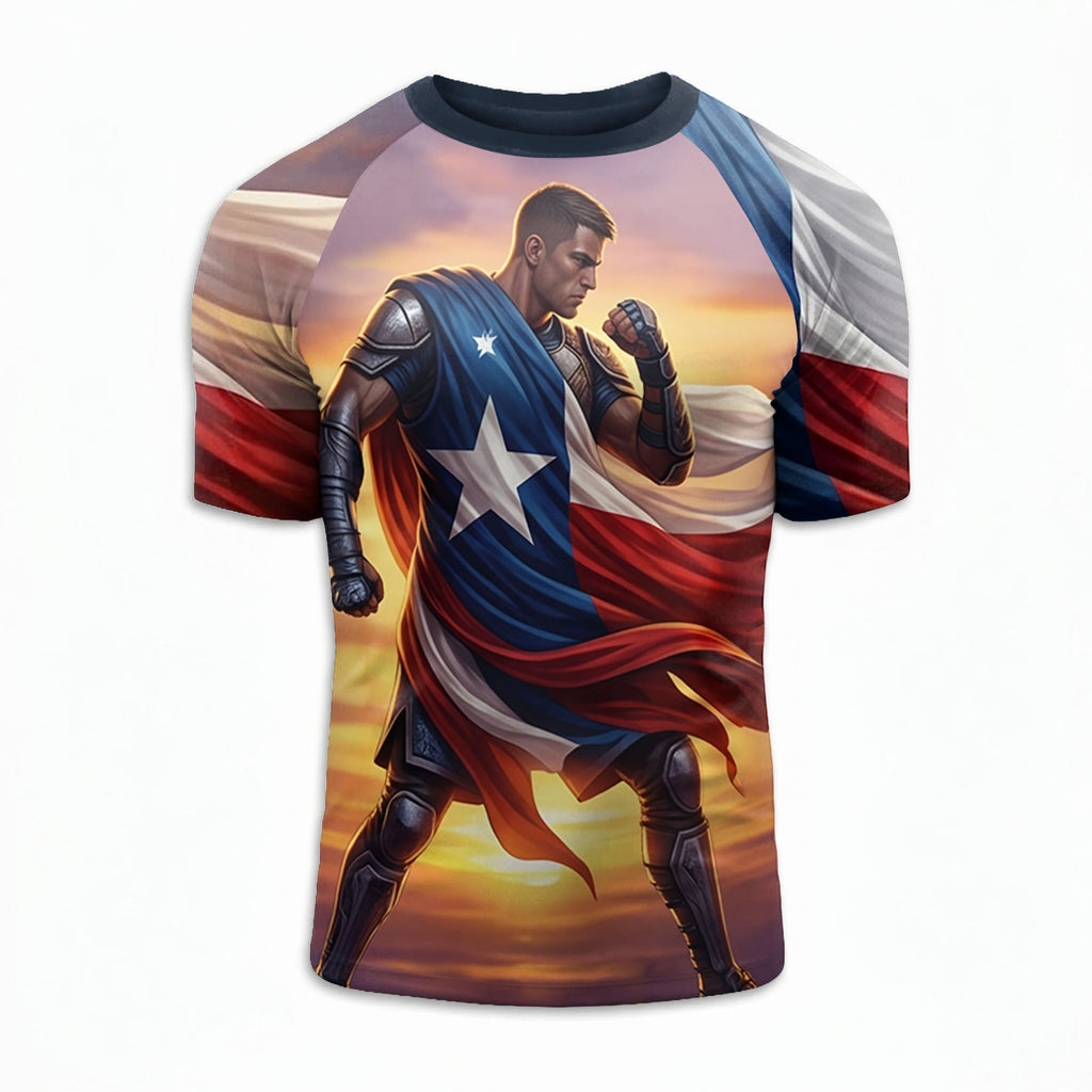 Lone Star Warrior BJJ Rash Guard