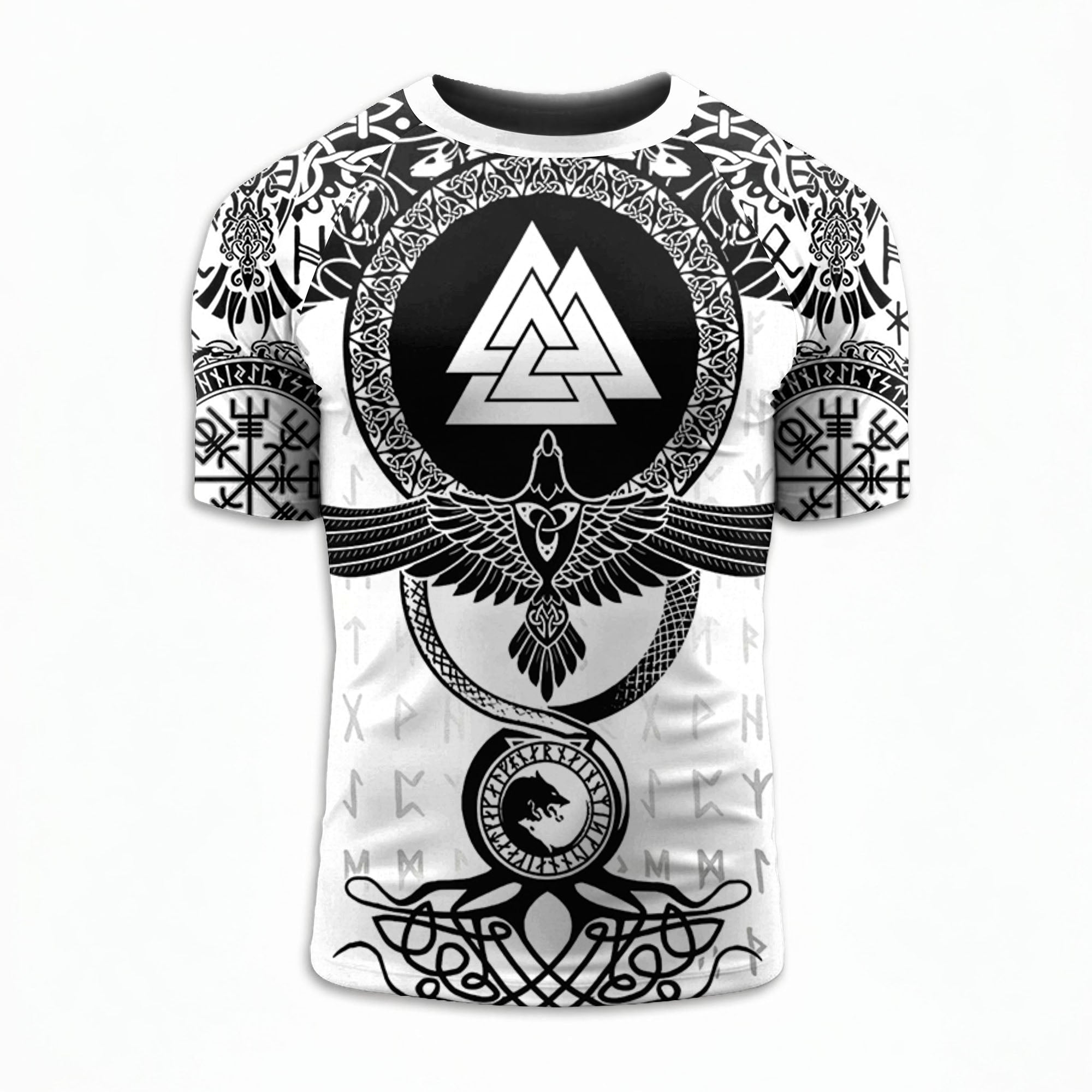Viking Crow BJJ Rash Guard