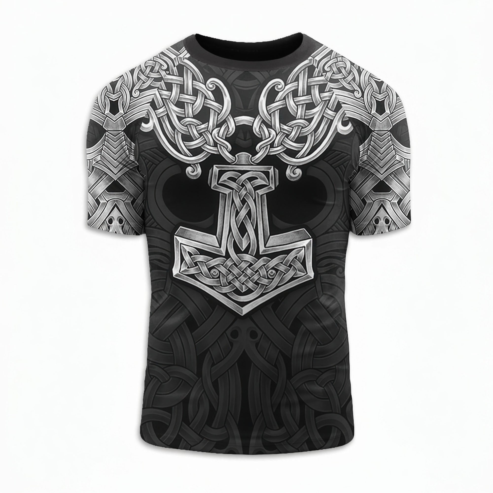 Asgardian Steel Black BJJ Rash Guard