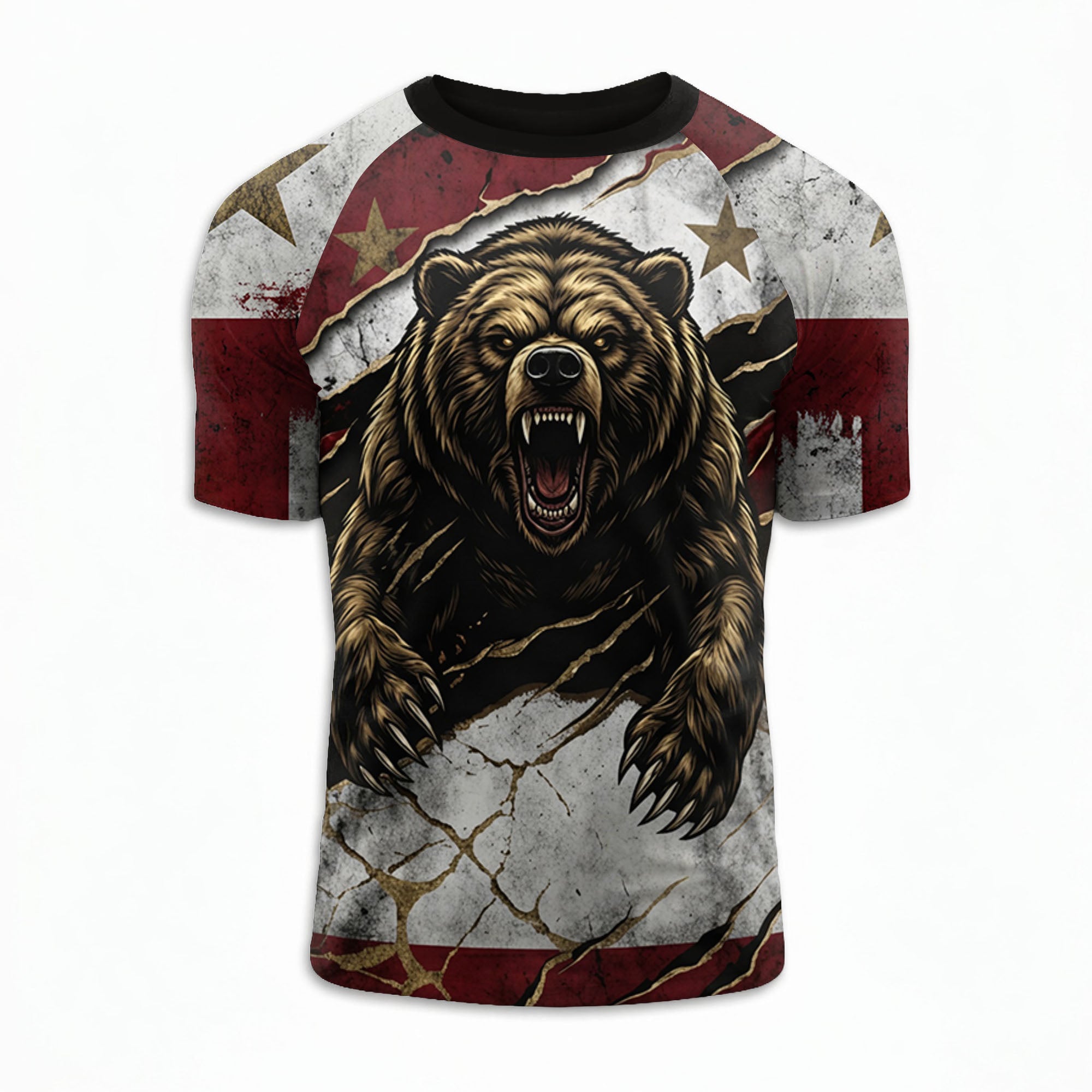 Golden State Warrior BJJ Rash Guard