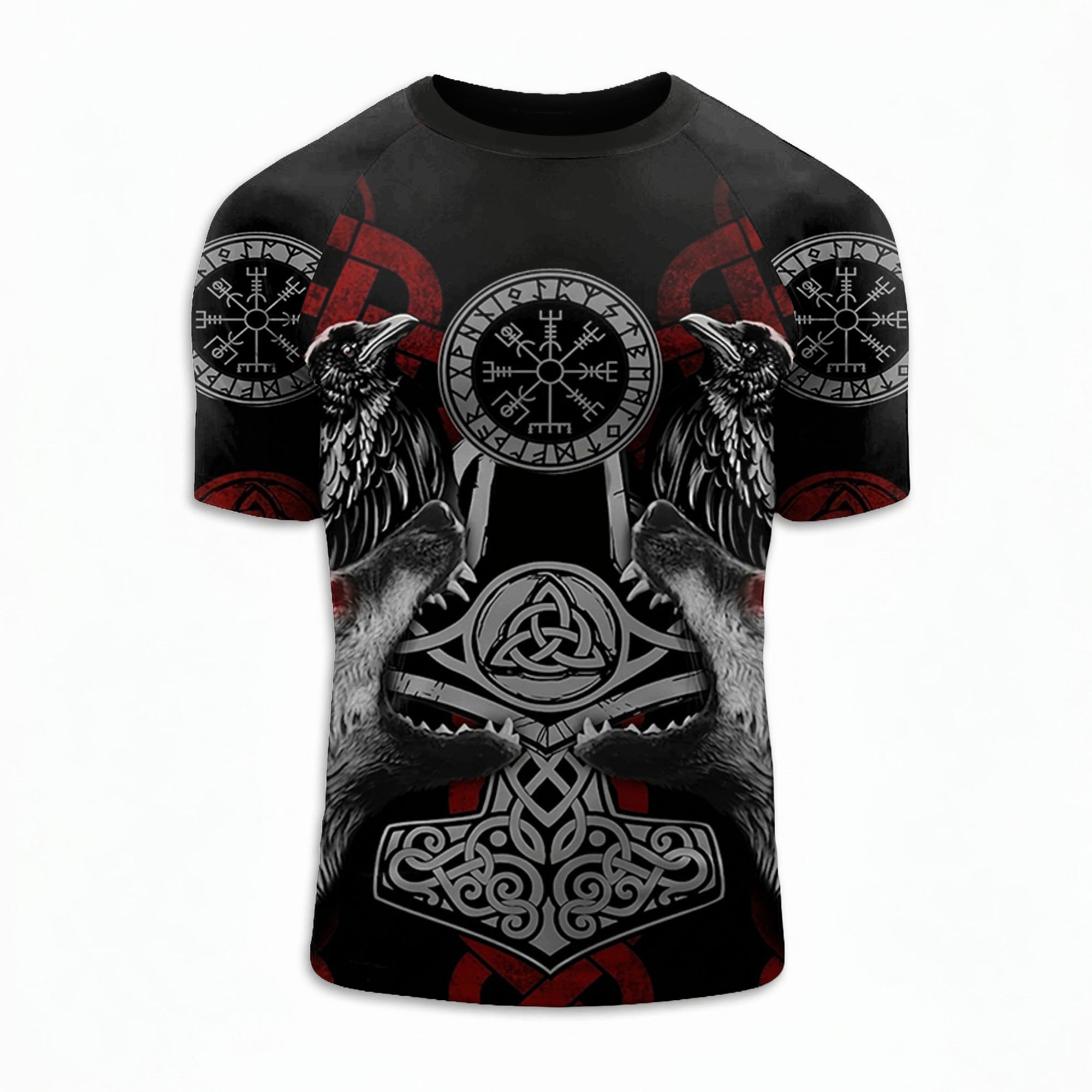 Viking Compass of Destiny BJJ Rash Guard