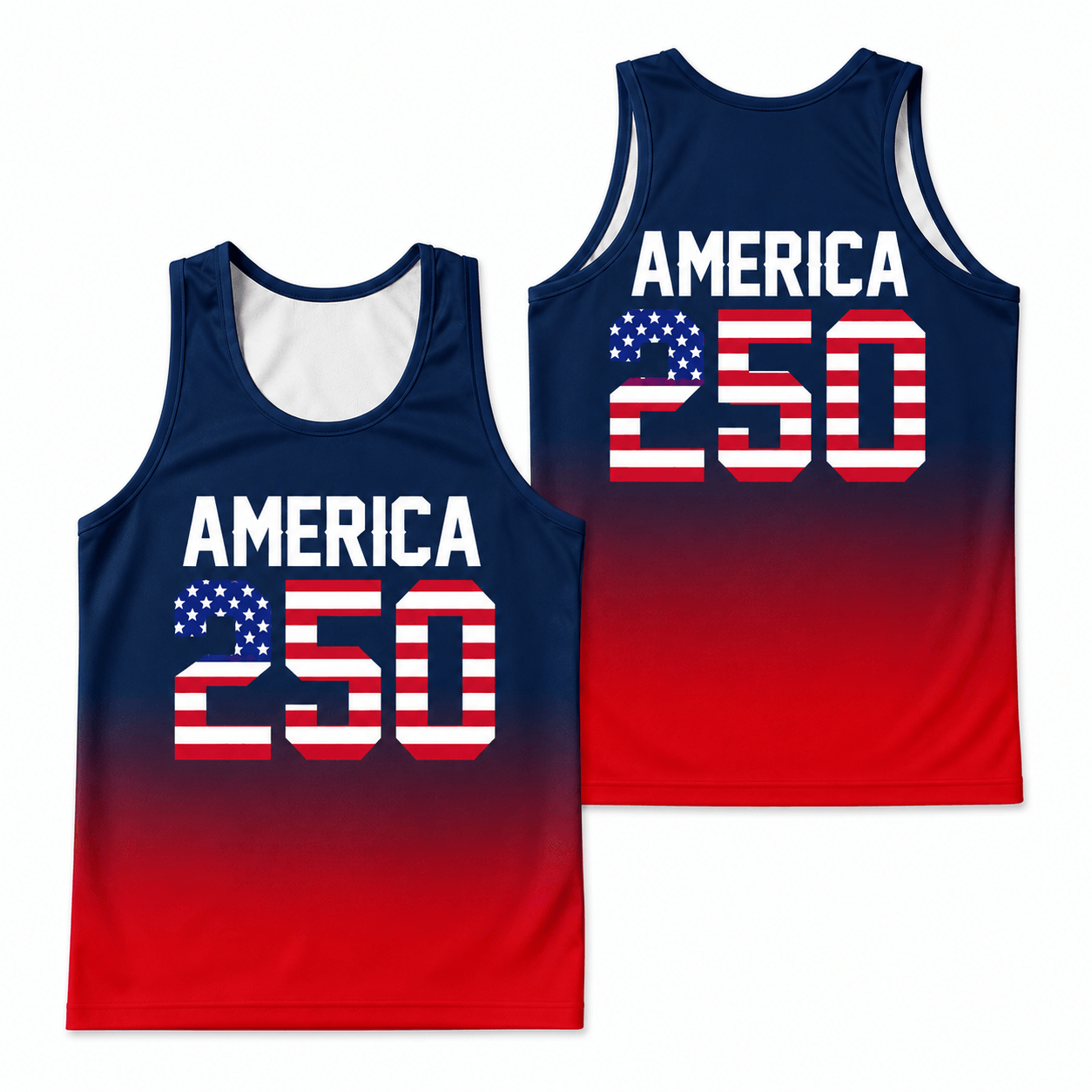 America 250 Tech Running Tank Top