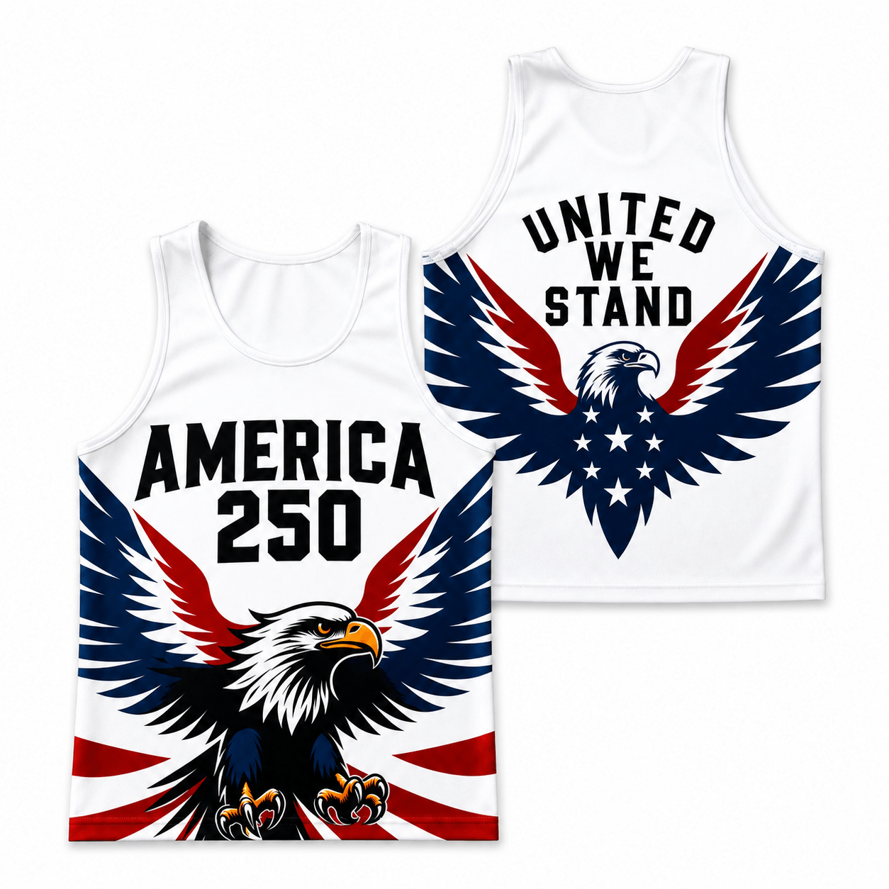 America 250 Eagle Tech Running Tank Top