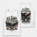 Veteran Running Tank Top - Army Veteran Tech Running Singlet