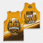 Beer Running Tank Top Beer Running Club Running Singlet for Men and Women
