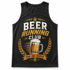Beer Running Tank Top Run Sip Repeat Beer Club Running Singlet for Men and Women