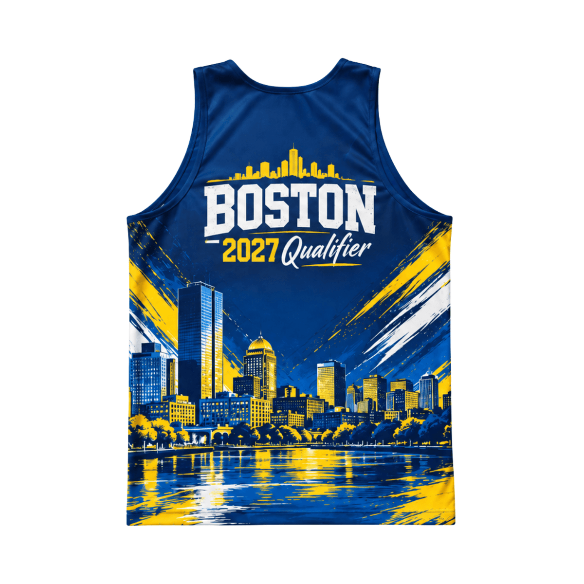 Boston 2027 Qualifier Running Singlet Unisex Marathon Tank Top
