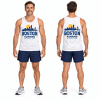 Boston Running 26.2 2027 Running Singlet Unisex Marathon Tank Top