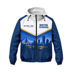 Boston Running 26.2 Miles 2027 Running Windbreaker Jacket