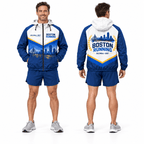 Boston Running 26.2 Miles 2027 Running Windbreaker Jacket