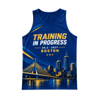 Boston Training 26.2 2027 Running Singlet Unisex Marathon Tank Top