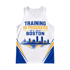 Boston Training Progress 2027 Running Singlet Unisex Marathon Tank Top