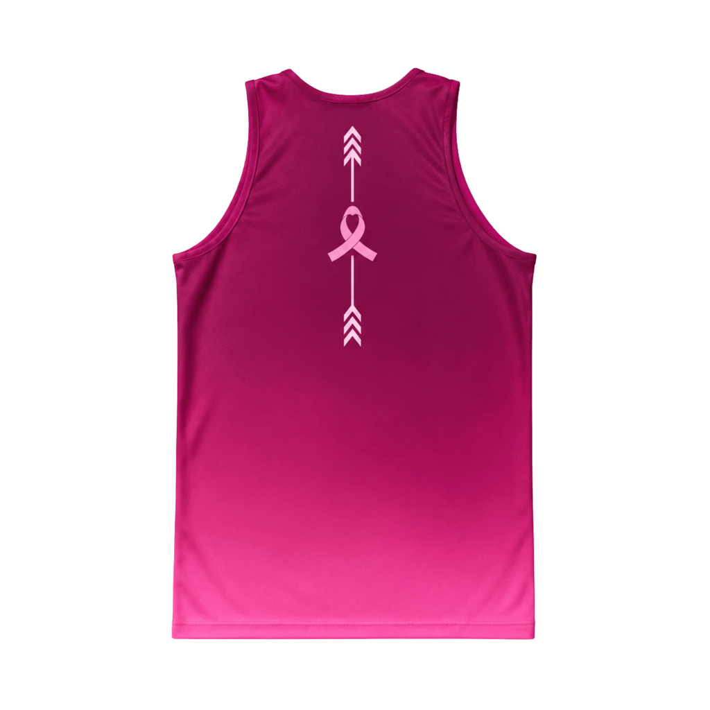 Breast Cancer Running Tank Top Everything To Me Running Singlet for Men and Women