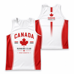 Canada Running Tank Top Canada Running Club Running Singlet for Men and Women