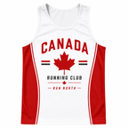 Canada Running Tank Top Canada Running Club Running Singlet for Men and Women