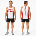 Canada Running Tank Top Canada Running Club Running Singlet for Men and Women