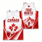 Canada Running Tank Top True North Runner Running Singlet for Men and Women