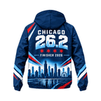 Chicago Finisher 26.2 Stars 2026 Running Windbreaker Jacket