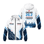 Chicago Running 26.2 Finisher 2026 Running Windbreaker Jacket