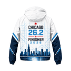 Chicago Running 26.2 Finisher 2026 Running Windbreaker Jacket