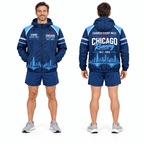 Chicago Running Earned Every Mile 2026 Running Windbreaker Jacket