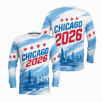 Chicago Running Long Sleeve Shirt 2026 Windy City Running Top for Men and Women