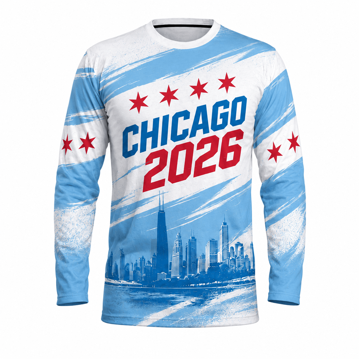 Chicago Running Long Sleeve Shirt 2026 Windy City Running Top for Men and Women