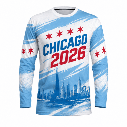 Chicago Running Long Sleeve Shirt 2026 Windy City Running Top for Men and Women