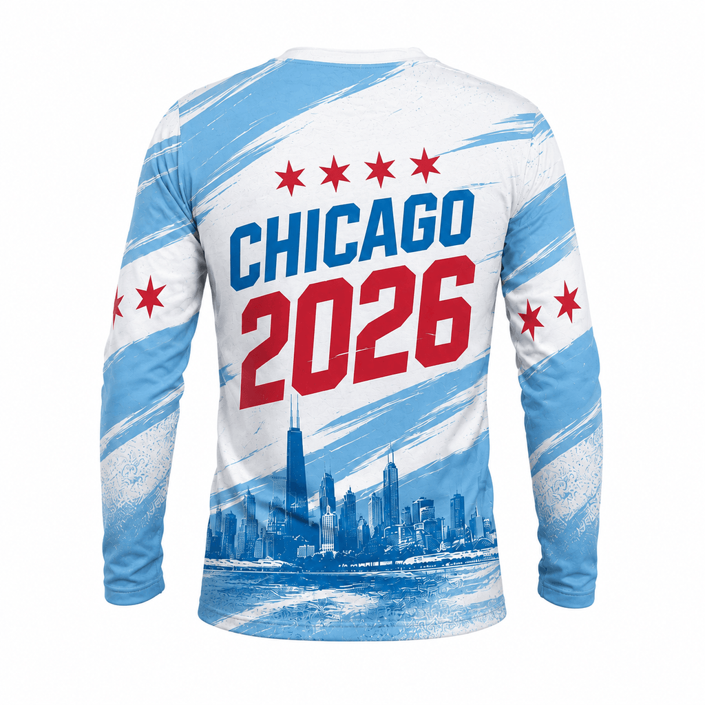 Chicago Running Long Sleeve Shirt 2026 Windy City Running Top for Men and Women