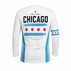 Chicago Running Long Sleeve Shirt Lakefront Miles Running Top for Men and Women