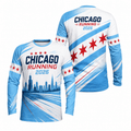 Chicago Running Long Sleeve Shirt Race 2026 Running Top for Men and Women