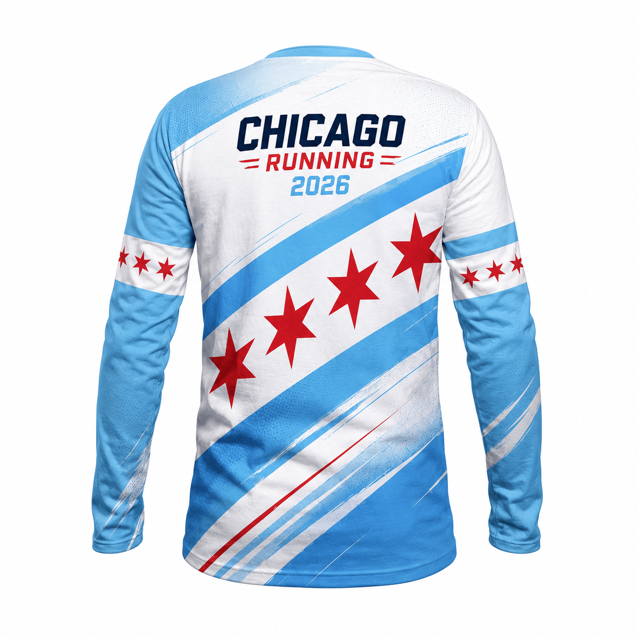 Chicago Running Long Sleeve Shirt Race 2026 Running Top for Men and Women