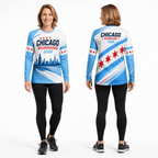 Chicago Running Long Sleeve Shirt Race 2026 Running Top for Men and Women